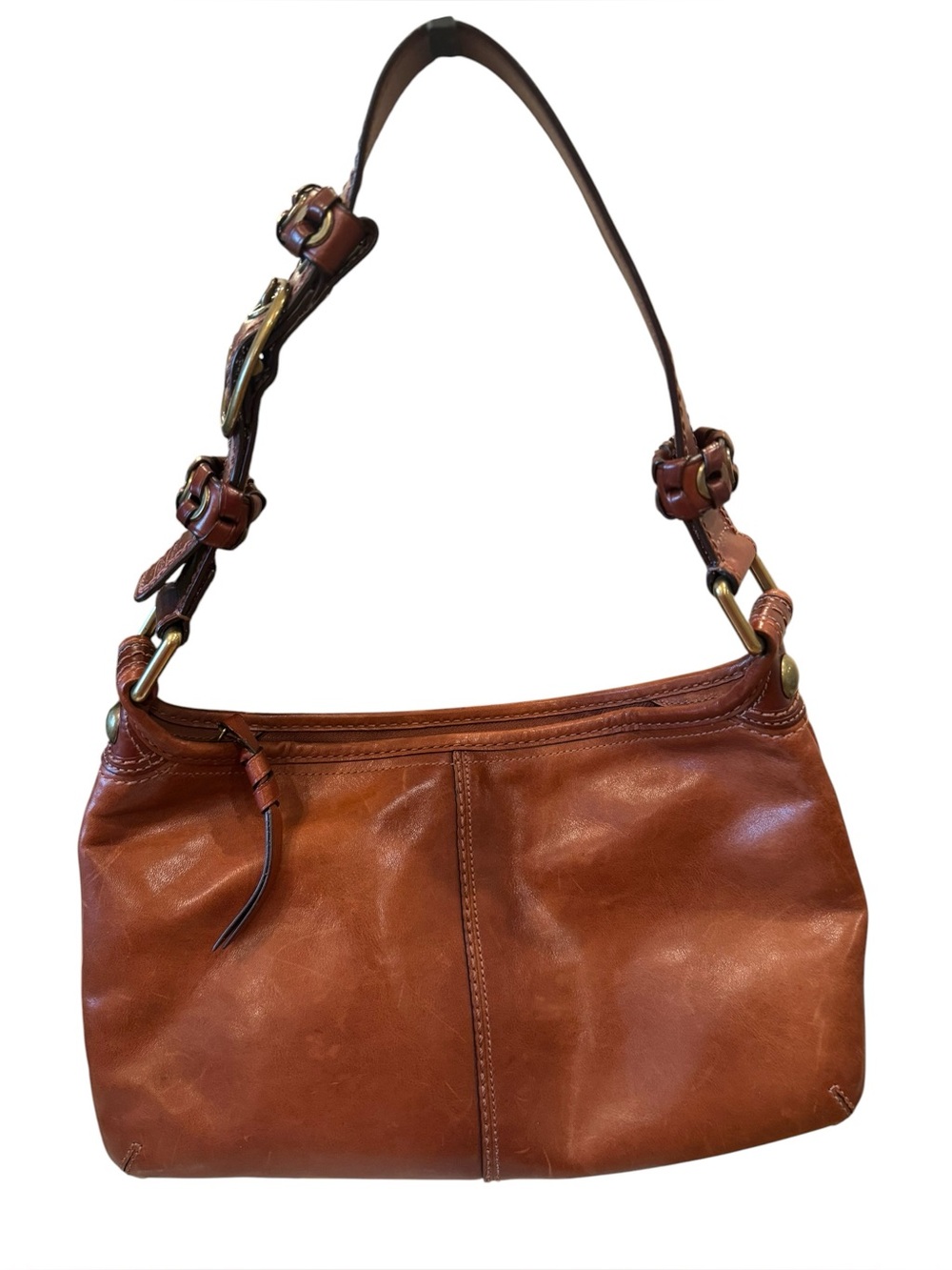 Coach Bleecker Shoulder Bag - EUC Tattersall Lining, Beautiful